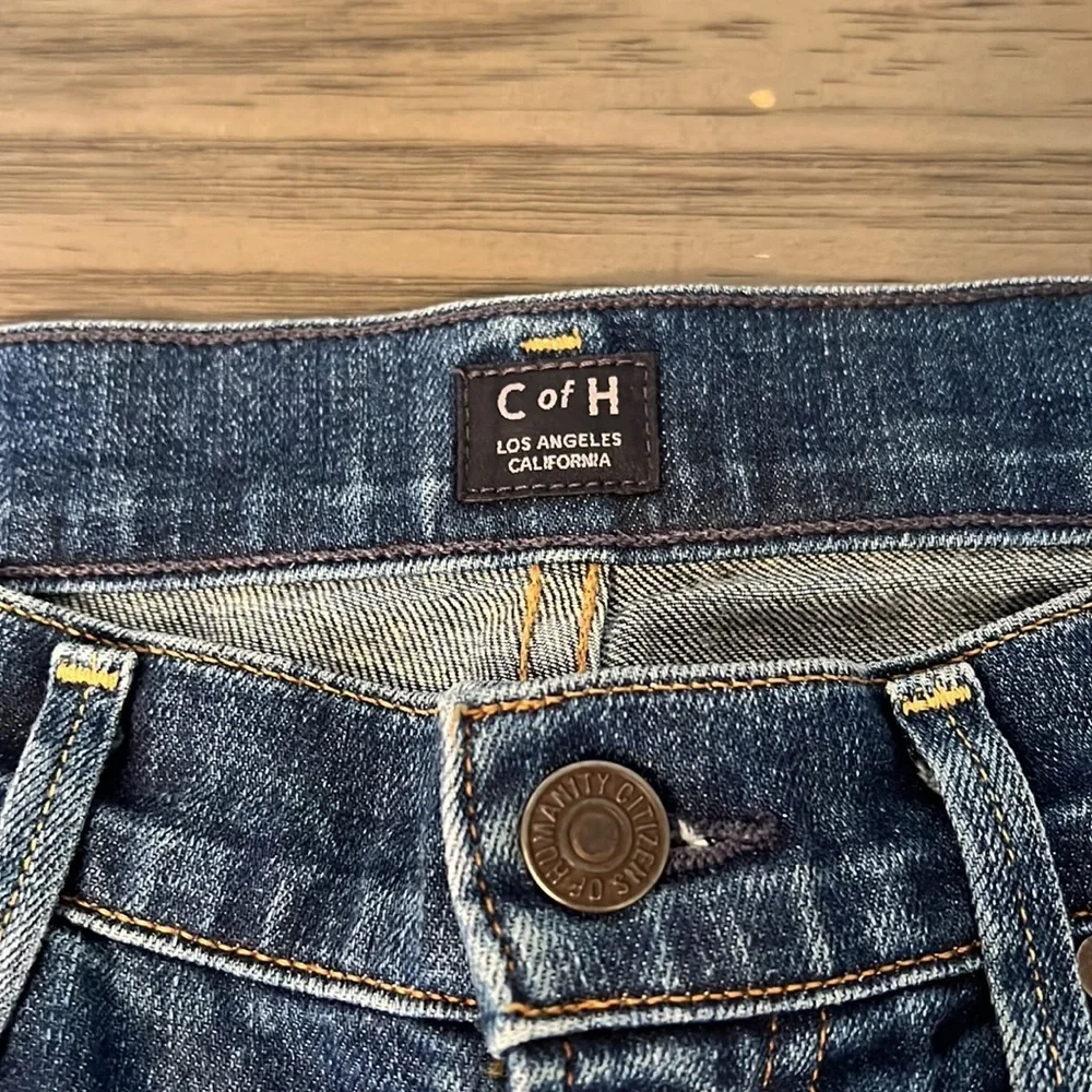 CITIZENS OF HUMANITY STEP HEM ANKLE CROPPED AMARI JEANS 26 - Picture 10 of 16